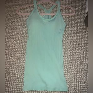 Mint green Ebb to Street Lululemon tank size 4